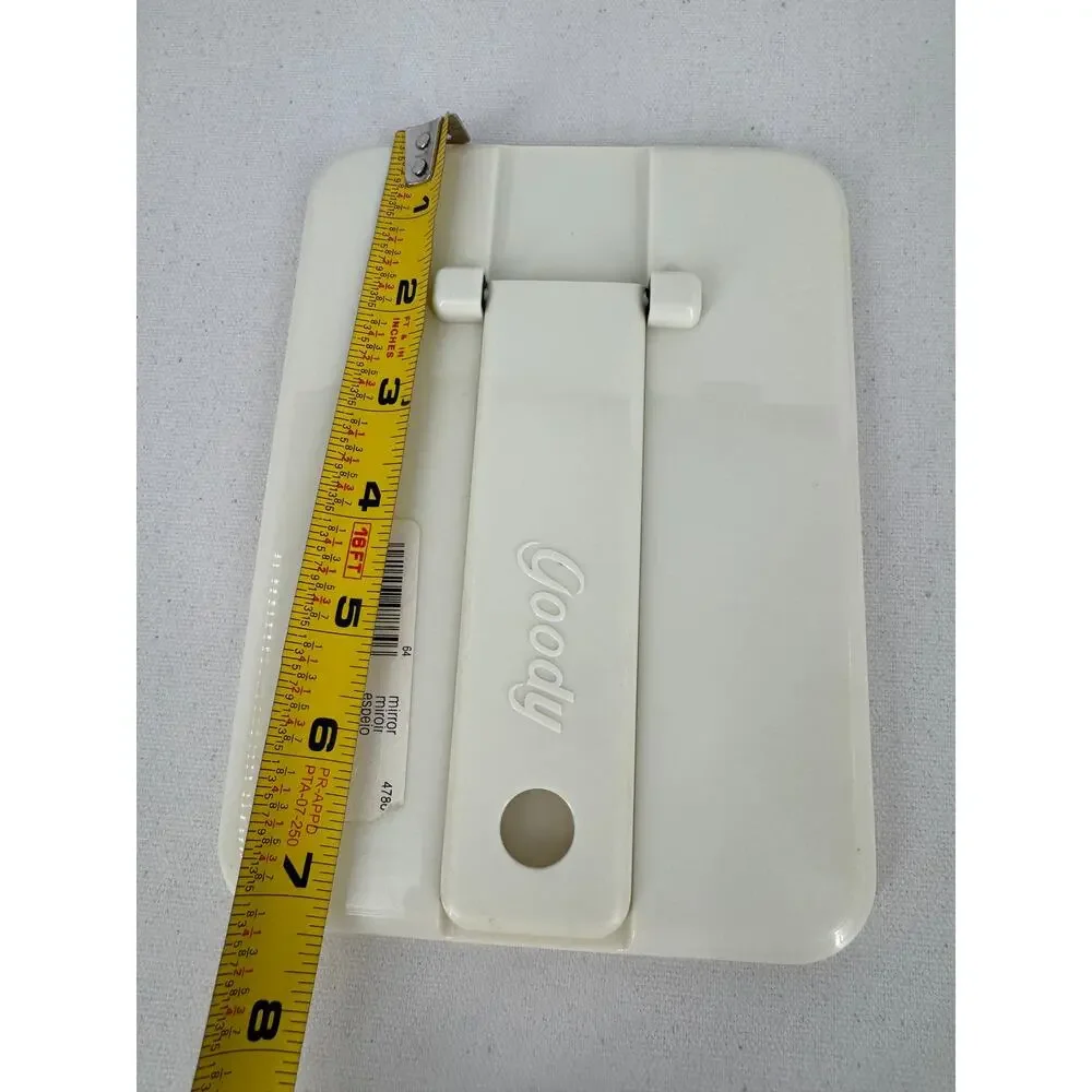 Vintage 1996 Goody beauty vanity mirror easel back travel compact rectangular
